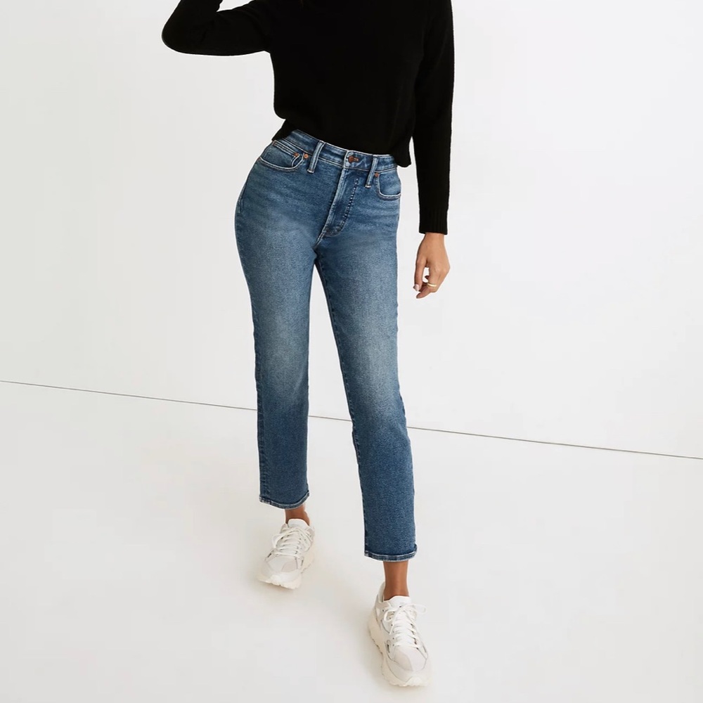 Madewell Curvy Perfect Vintage Jean in Melgrove Wash